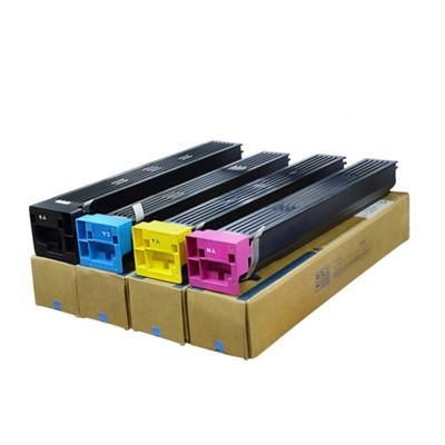 Konica Minolta Bizhub C654 C754 এর জন্য TN711 টোনার কার্টিজ কালো / সিয়ান / হলুদ / ম্যাজেন্টা