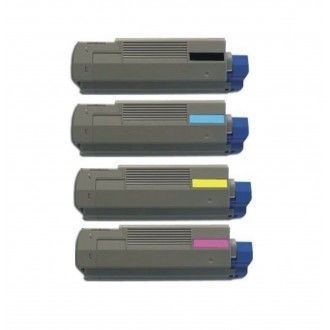 OKIDATA C710 প্রিন্টারের জন্য পেশাদার OKI টোনার কার্টিজ, OEM মডেল 43866108, 7, 6 এবং 5 এর সাথে সামঞ্জস্যপূর্ণ, বিভিন্ন রঙে